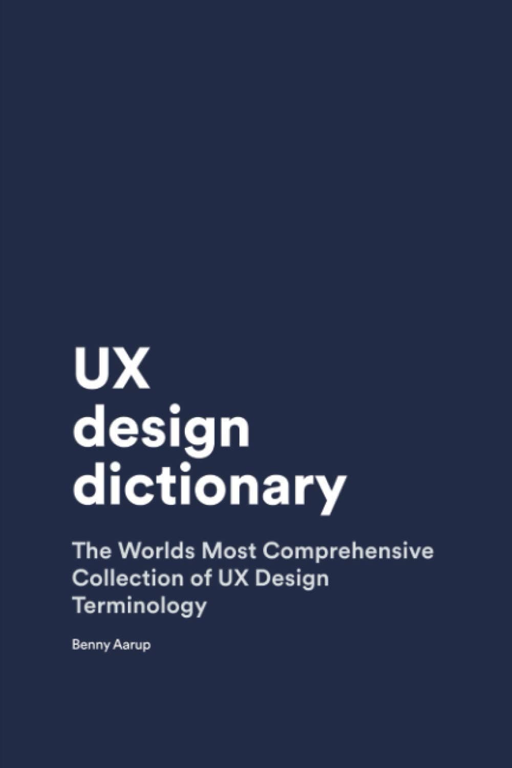 UX Design Dictionary book cover